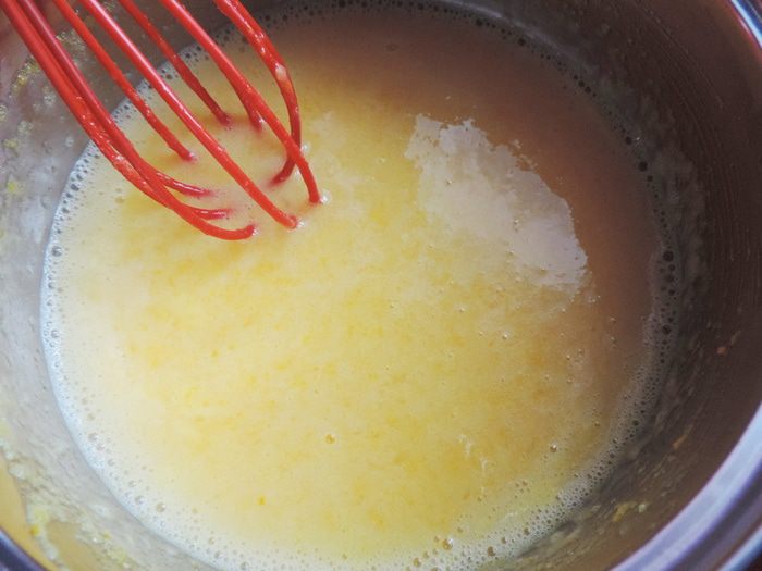 Цукотто (торт-купол) с апельсиновым и шоколадным муссами