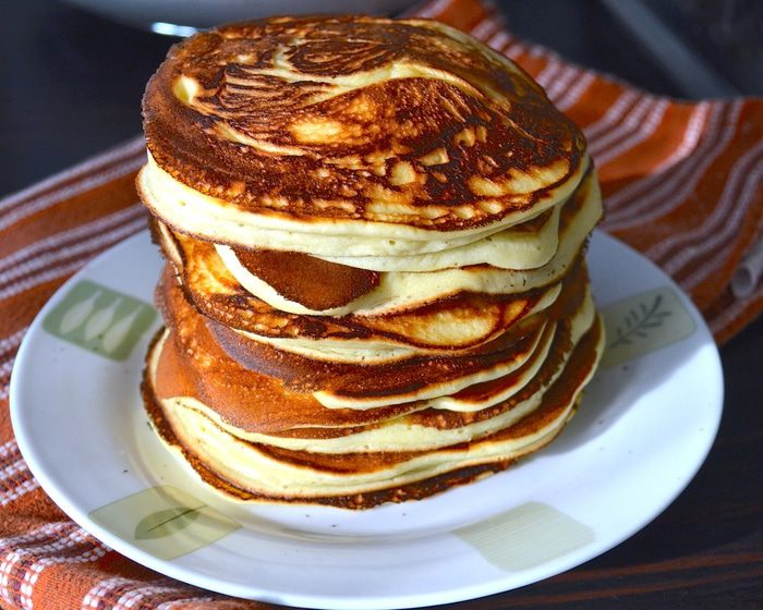 Сырные панкейки