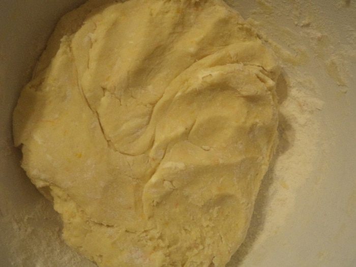 Апельсиновое печенье с клюквой и орехами