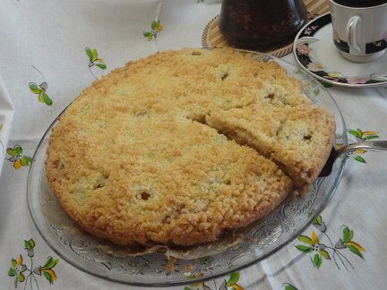 Лимонный кекс с абрикосами