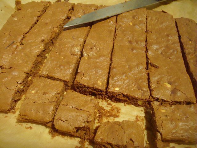 Великолепный дуэт: брауни и шоколадный парфе