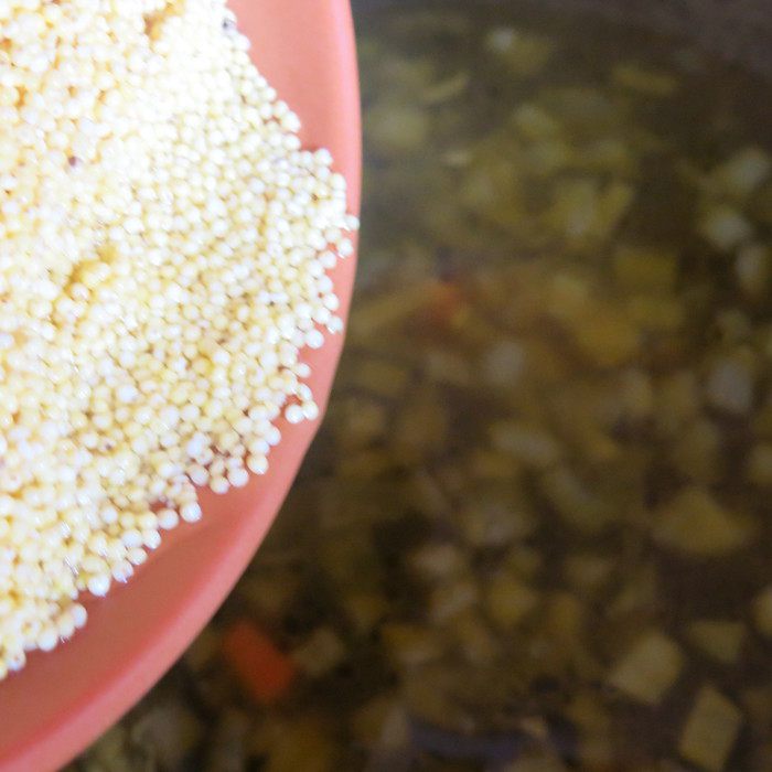 Постный грибной кулеш