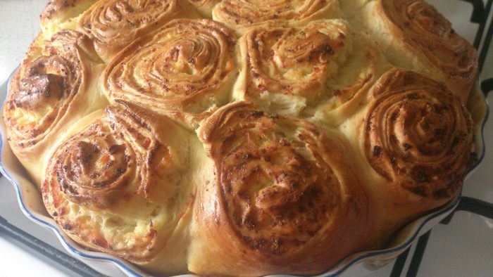 Месеница - болгарский пирог с брынзой