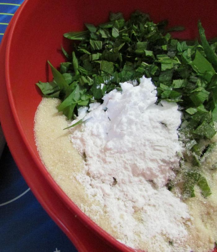 Сладкий щавелевый пирог