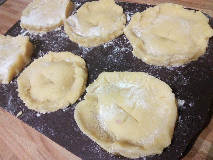 Орехово-карамельный мини-пай