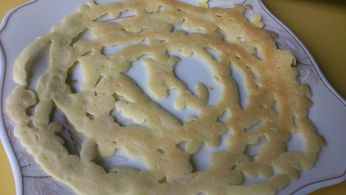 Малазийские кружевные блинчики Роти джала