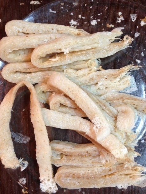 Локшины (старинное белорусское блюдо из крахмальных блинчиков)