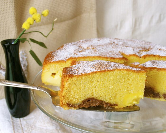 Торт &amp;quot;Нуа&amp;quot; с двойным заварным кремом