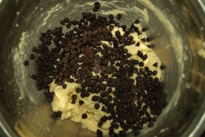 Печенье с шоколадными каплями 