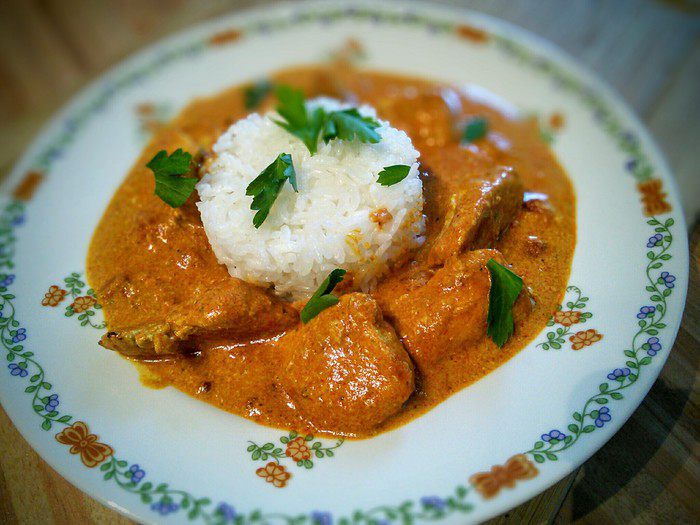 Курица с индийскими специями ( Chicken Tikka masala ) 