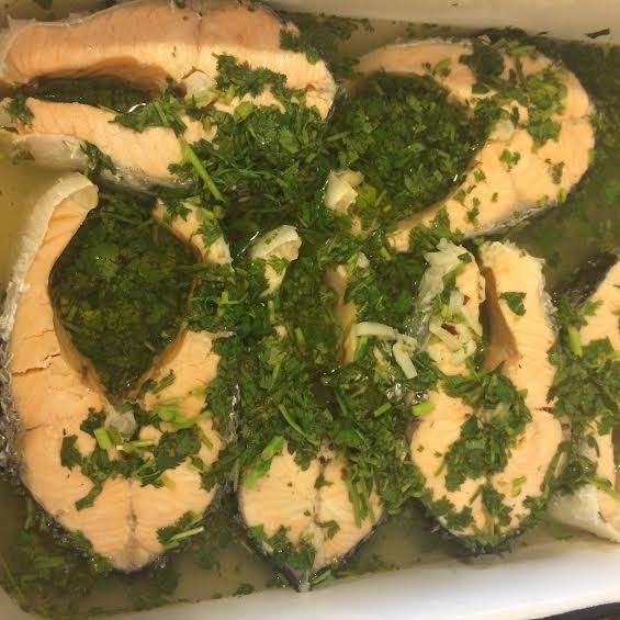 Киндзмари (Рыба в маринаде)