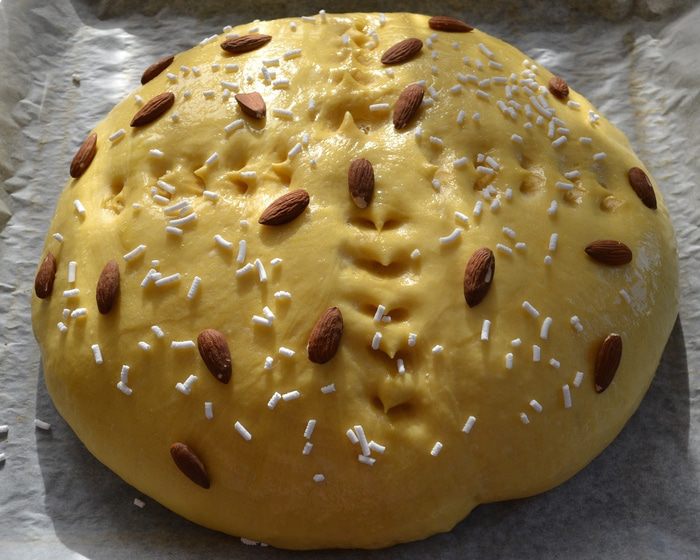 Итальянский пасхальный каравай (Pinza Triestina)