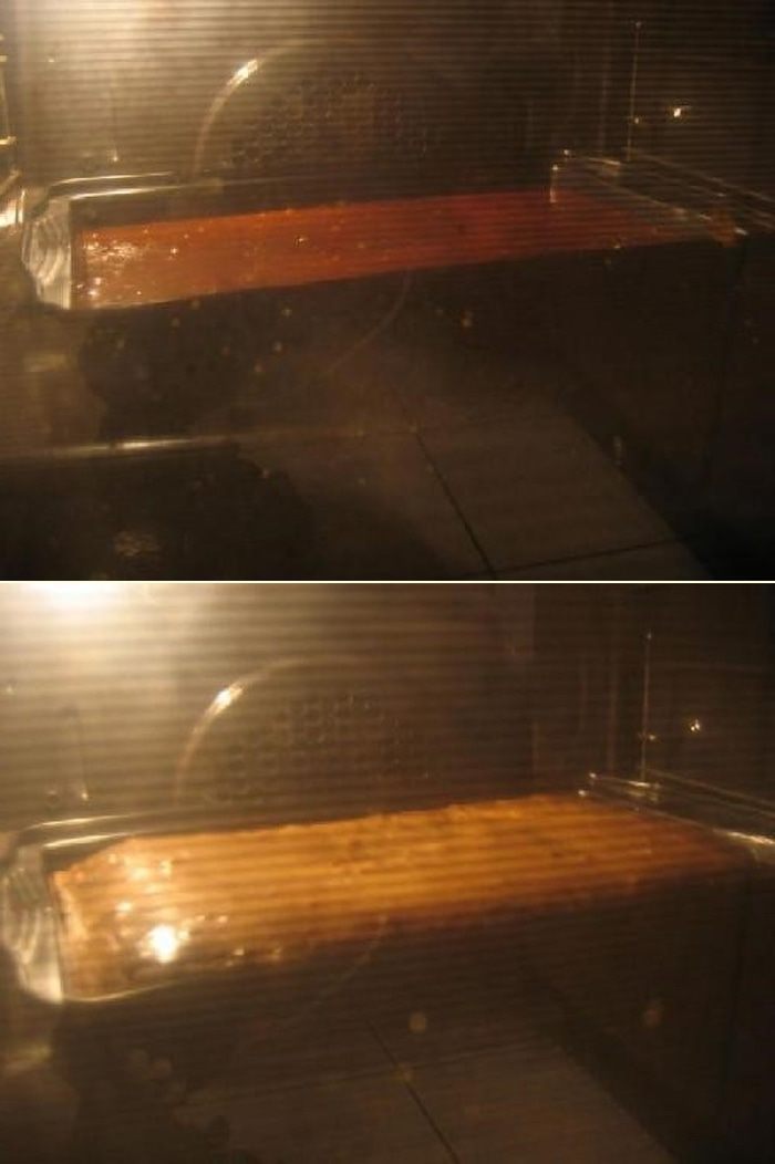 Шоколадные пирожные с клубникой в желе 