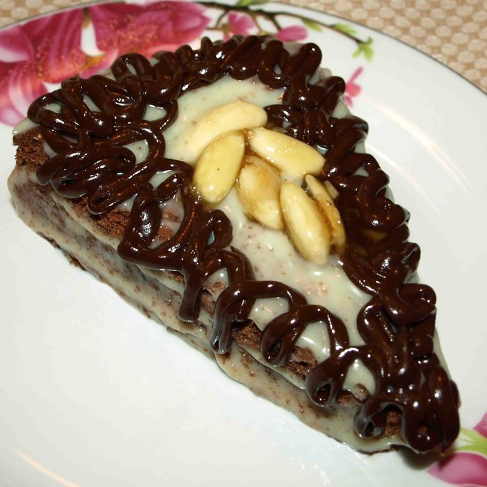 Шоколадная &amp;quot;Симфония&amp;quot; с кремом из белого шоколада