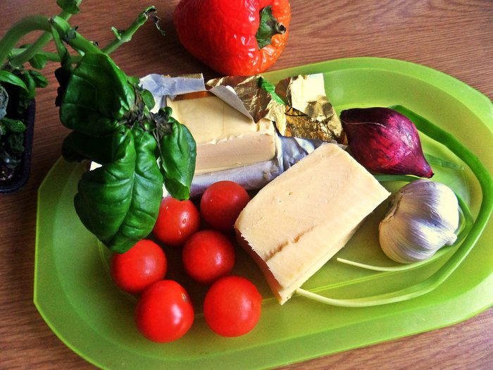 Горячая закуска из чиабатты