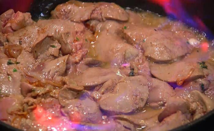 Паштет из печени кролика с шалотом и тимьяном