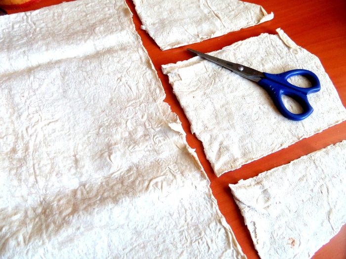 Грибы с картошкой в корзиночках из лаваша (постные)