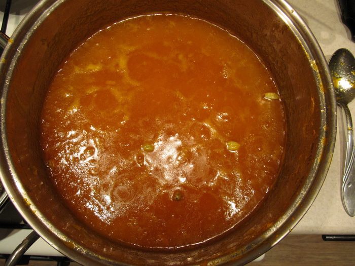 Тыквенный конфитюр с апельсином