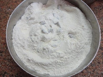 Морковно-апельсиновый кекс с клюквой