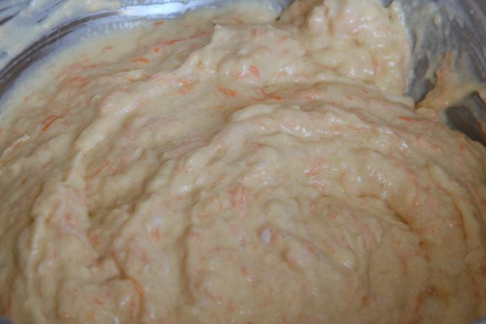 Морковно-яблочный пирог
