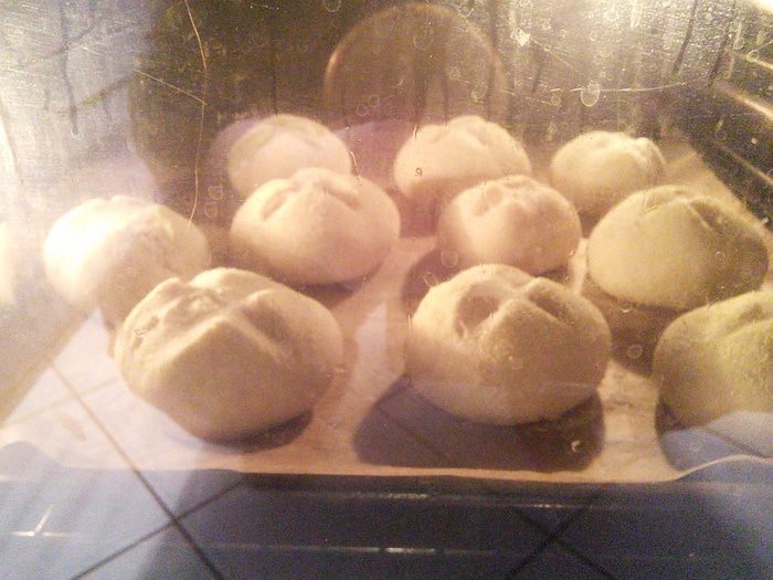 Булочки с хрустящей корочкой 