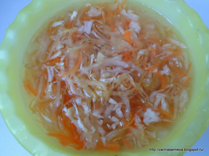 Налистники с квашеной капустой