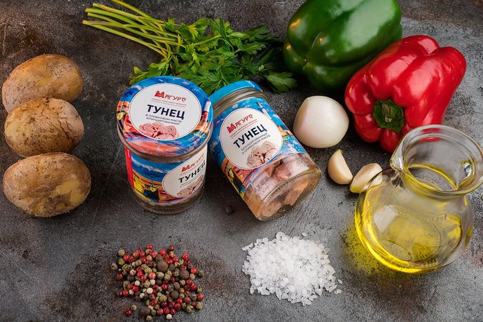 Суп из тунца с болгарским перцем