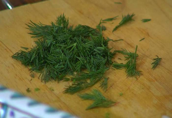Салат с тунцом и авокадо