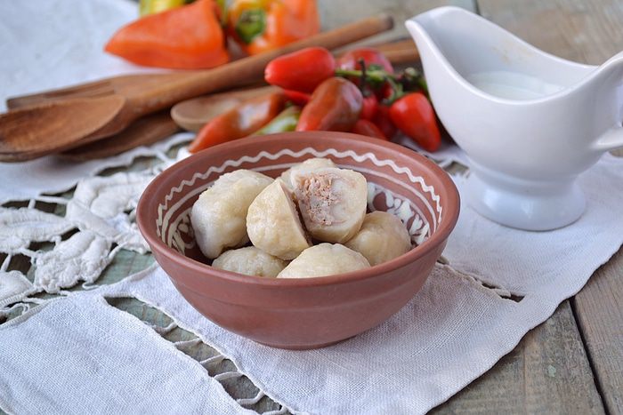 Пызы с мясом