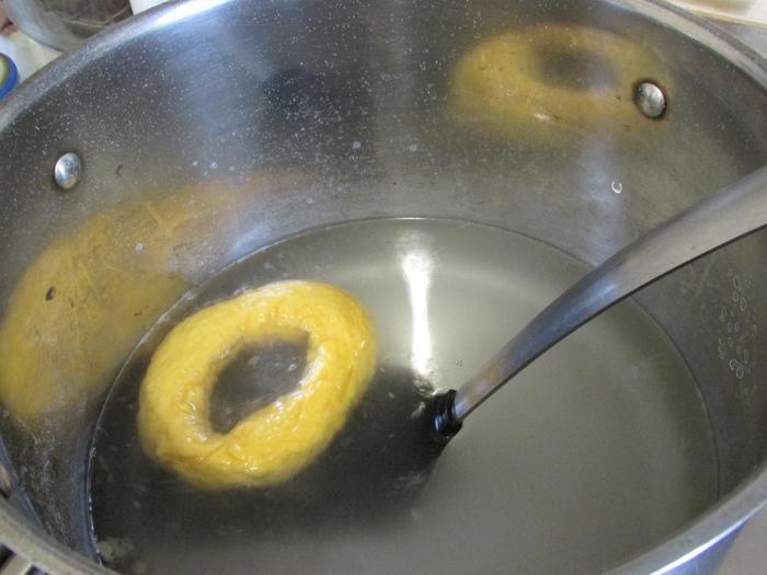 Бублики с тыквой и куркумой