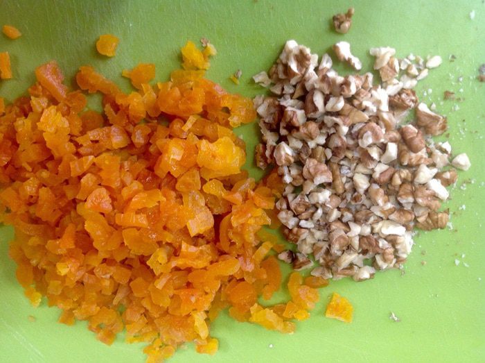 Печенье с курагой