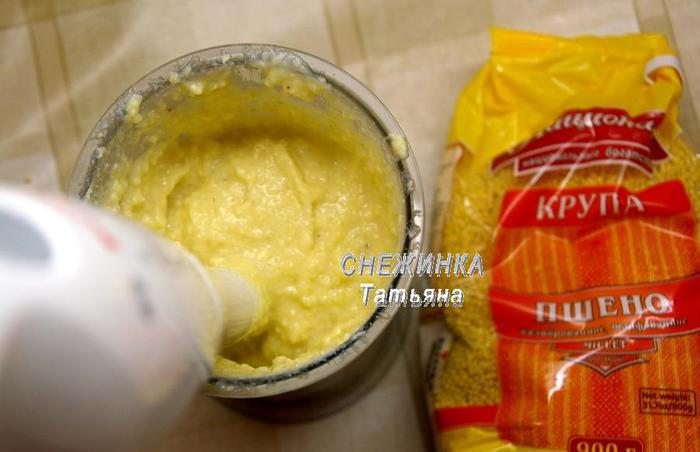 Шоколадный крем из пшена