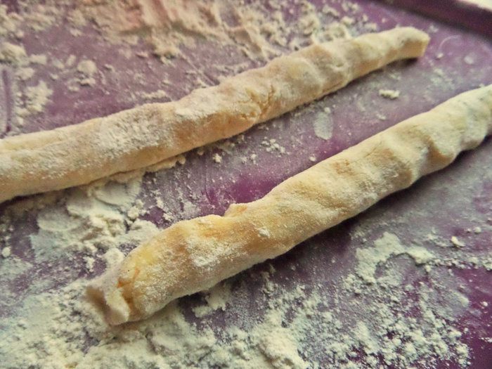 Картофельные гноччи (ньокки) с горгонзолой