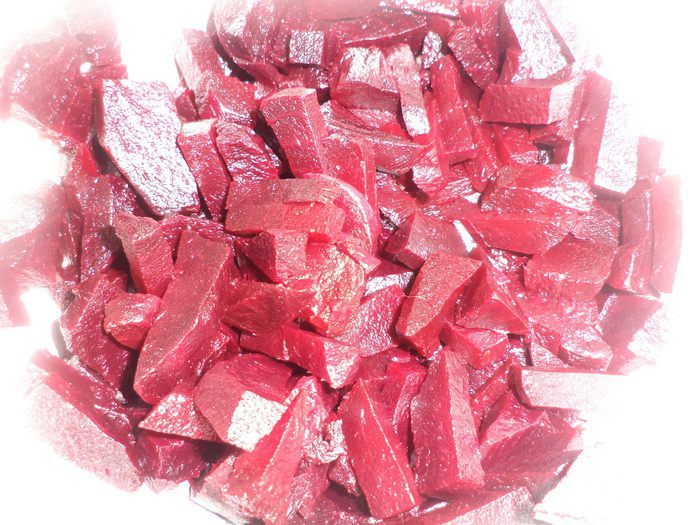 Салат с картофелем, свеклой яблоками и болгарским перцем