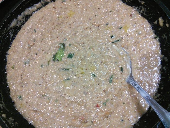 Сате с арахисовой пастой 
