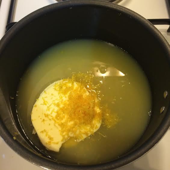 Лимонный рулет