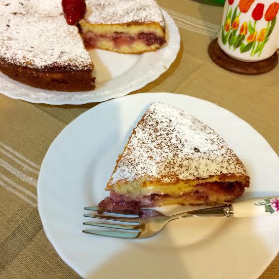 Клубничный пирог