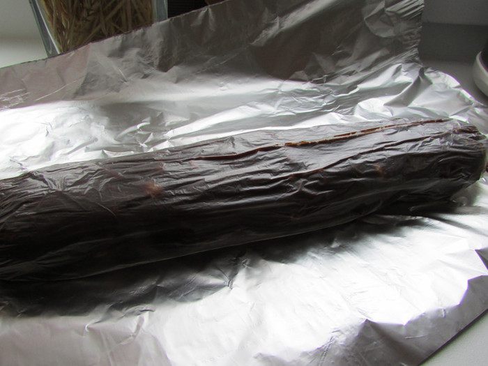 Шоколадная колбаска