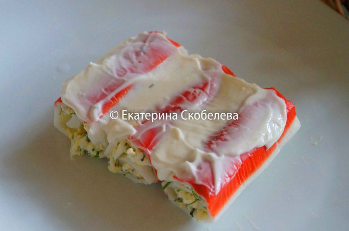 Салат из крабовых палочек &amp;quot;Избушка&amp;quot;