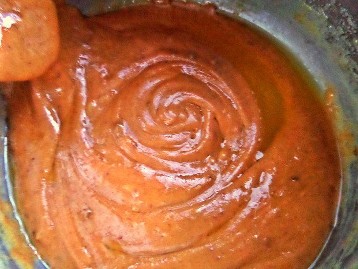 Корзиночки десертные с кремом и бананом