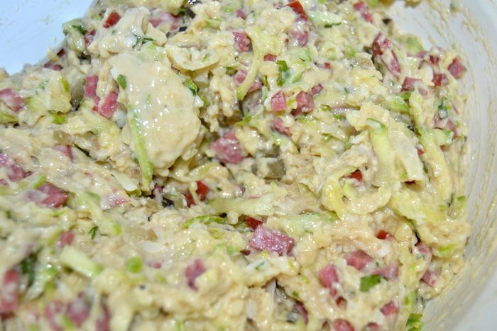 Пикантный закусочный кекс