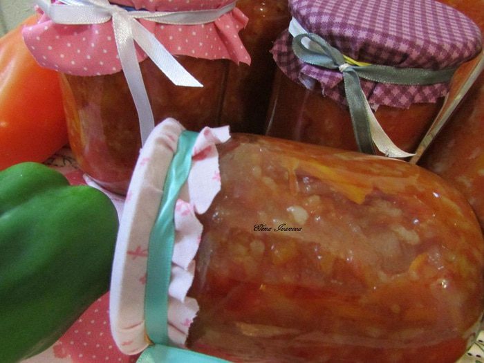 Салат с рисом (заготовка на зиму)