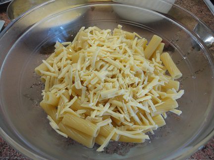 Мясная запеканка с тортильони
