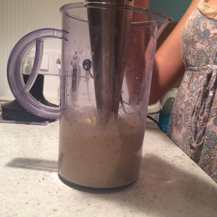 Ледяной банановый смузи &amp;quot;Кофейный восторг&amp;quot;