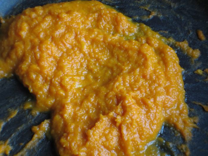 Суфле из тыквы с пармезаном
