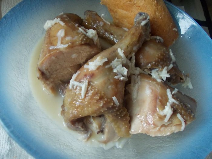 Курица по-грузински &amp;quot;Шкмерули&amp;quot;