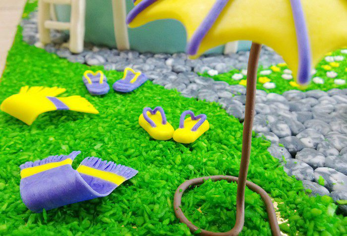 Торт &amp;quot;Бассейн&amp;quot;