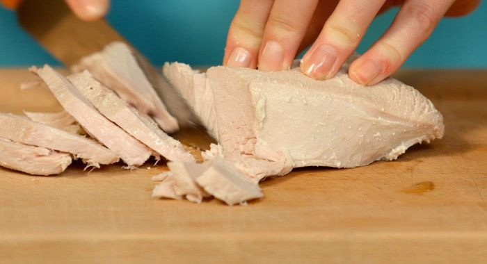 Slim-cалат с индейкой, виноградом и грецкими орехами