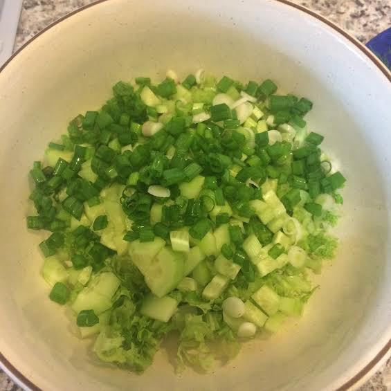 Легкий салат