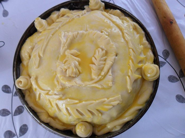 Блинный пирог «Курник»